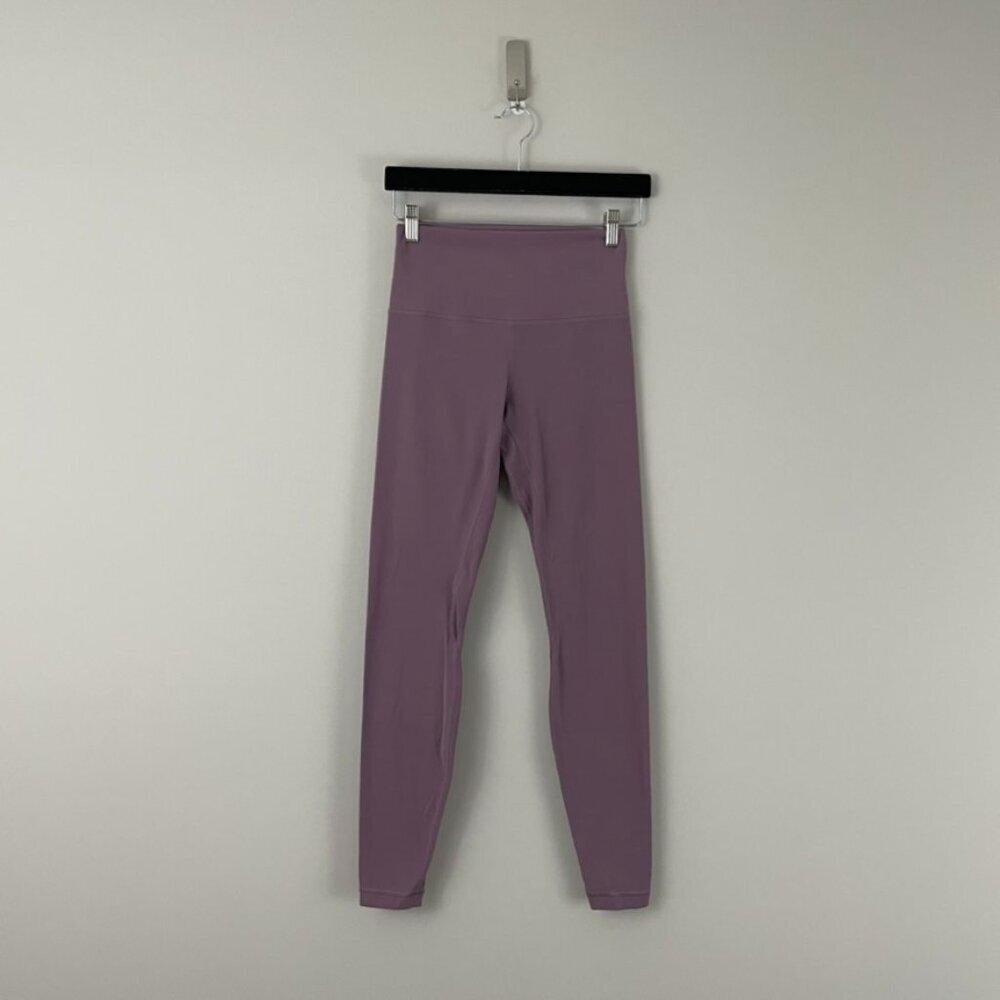 Lululemon Align Pant Full Length 28" Dusty Mauve Leggings Size 6